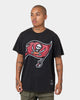 Mitchell and Ness Tampa Bay Buccaneers Oversized Extra Large Logo T-Shirt Vintage Black