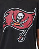 Mitchell and Ness Tampa Bay Buccaneers Oversized Extra Large Logo T-Shirt Vintage Black