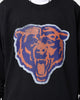 Mitchell & Ness Oversized Extra Large Print Chicago Bears Crew Vintage Black