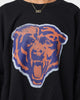 Mitchell & Ness Oversized Extra Large Print Chicago Bears Crew Vintage Black