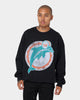 Mitchell and Ness Miami Dolphins Oversized Extra Large Print Crewneck Vintage Black