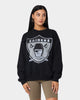 Mitchell and Ness Las Vegas Raiders Oversized Extra Large Print Crewneck Vintage Black