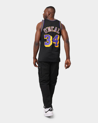 Mitchell & Ness Los Angeles Lakers Shaquille O'Neal 1996-'97 #34 Reloaded Swingman Jersey Black
