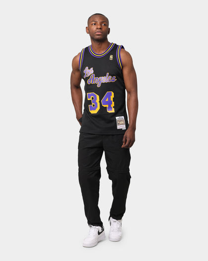 Mitchell & Ness Los Angeles Lakers Shaquille O'Neal 1996-'97 #34 Reloaded Swingman Jersey Black