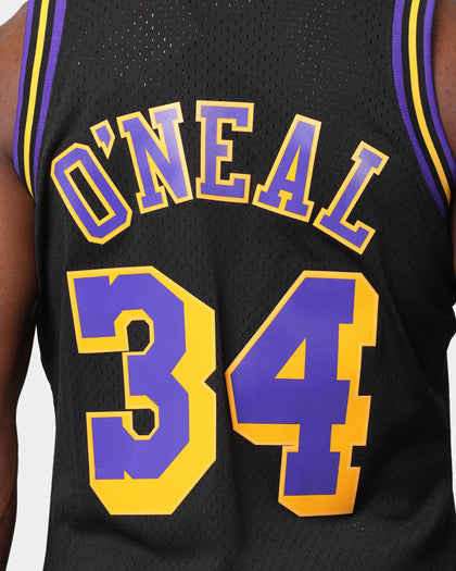 Mitchell & Ness Los Angeles Lakers Shaquille O'Neal 1996-'97 #34 Reloaded Swingman Jersey Black
