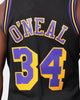 Mitchell & Ness Los Angeles Lakers Shaquille O'Neal 1996-'97 #34 Reloaded Swingman Jersey Black