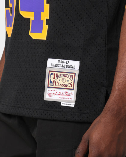 Mitchell & Ness Los Angeles Lakers Shaquille O'Neal 1996-'97 #34 Reloaded Swingman Jersey Black