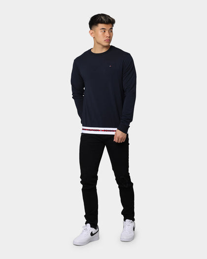 Tommy Jeans Repeat Logo Track Sweatshirt Desert Sky