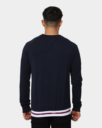 Tommy Jeans Repeat Logo Track Sweatshirt Desert Sky