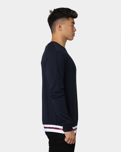 Tommy Jeans Repeat Logo Track Sweatshirt Desert Sky