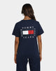Tommy Jeans Women's Box Flag T-Shirt Navy