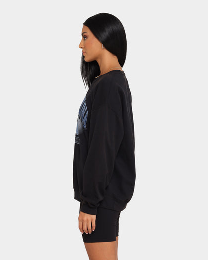 NATIONAL COLLEGIATE ATHLETIC ASSC UNC Final Four Vintage Crew Vintage Black