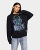 Mitchell & Ness Milwaukee Bucks Oversize XL Logo Crew Sweat Vintage Black