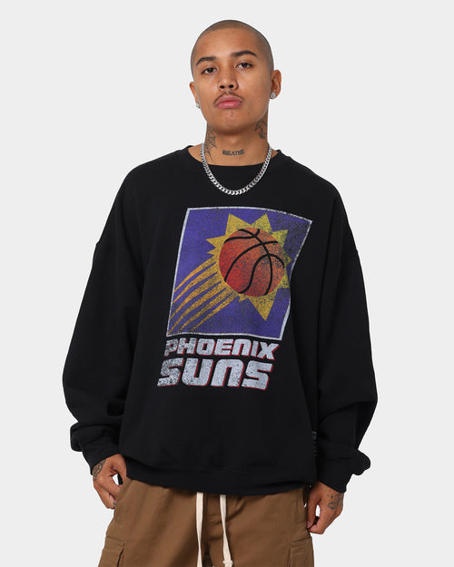 Mitchell & Ness Phoenix Suns Oversize XL Logo Crew Sweat Vintage Black