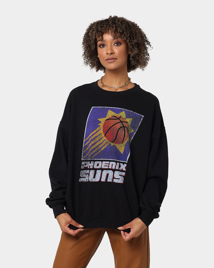 Mitchell & Ness Phoenix Suns Oversize XL Logo Crew Sweat Vintage Black