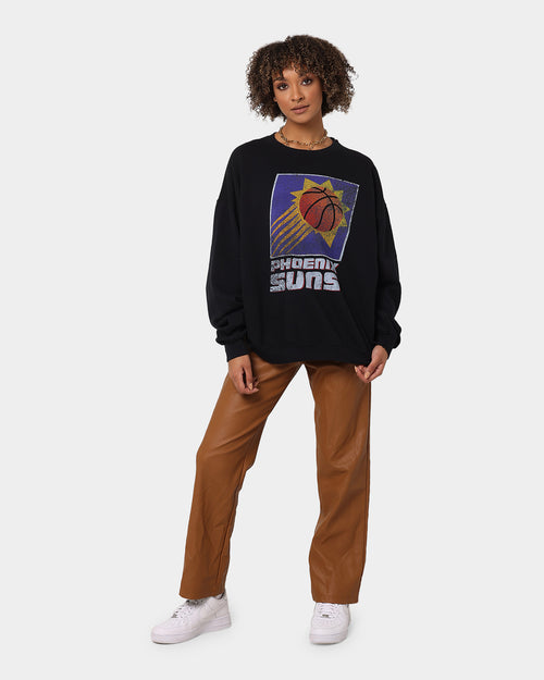 Mitchell & Ness Phoenix Suns Oversize XL Logo Crew Sweat Vintage Black
