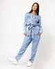 Tommy Jeans Women's Mom Jumpsuit Utility