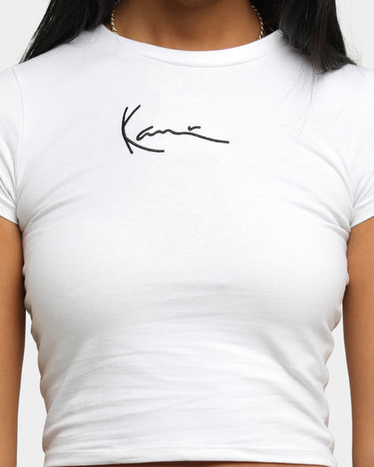 Karl Kani Women's Signature T-Shirt White