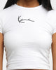 Karl Kani Women's Signature T-Shirt White