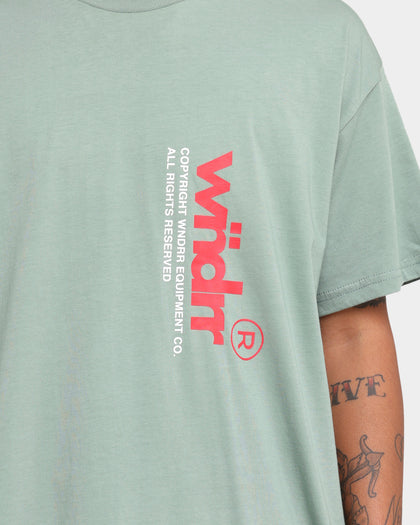WNDRR Scotts Custom Fit T-Shirt Olive