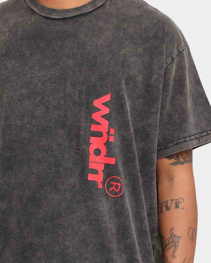 WNDRR Scotts Custom Fit T-Shirt Washed Black