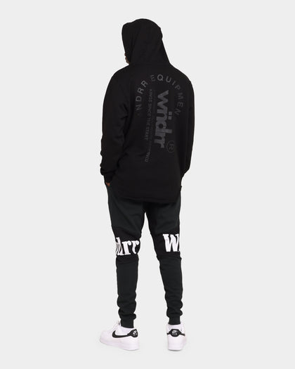 WNDRR Stage Curved Hoodie Black
