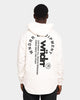 WNDRR Stage Curved Hoodie Off White