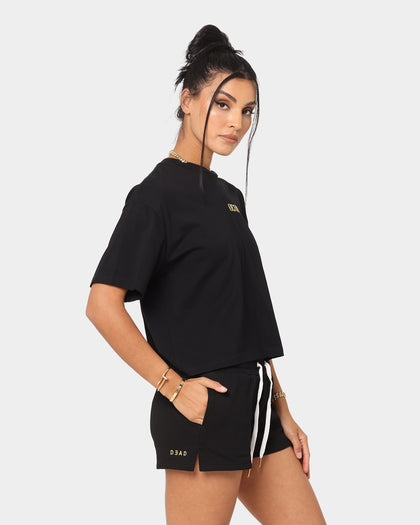 Dead Studios Women's Royal T-Shirt Black Gold