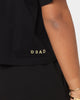 Dead Studios Women's Royal T-Shirt Black Gold