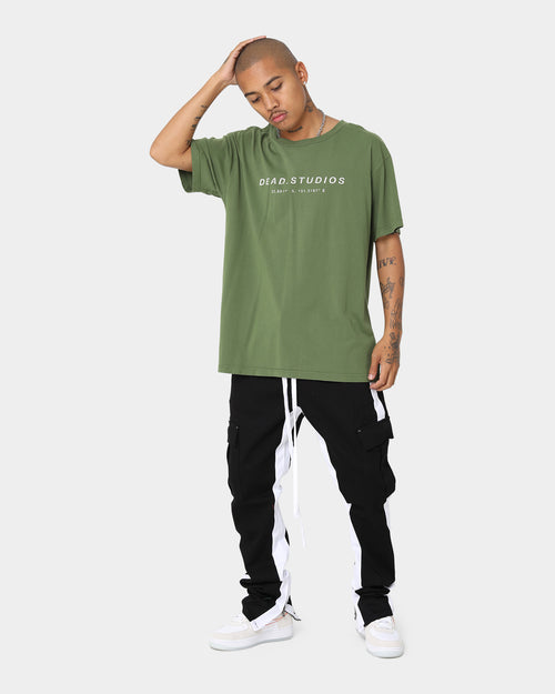 Dead Studios Est Signature T-Shirt Olive Green