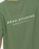 Dead Studios Est Signature T-Shirt Olive Green