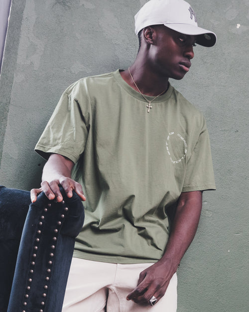 Dead Studios Razor Wire T-Shirt Olive Green