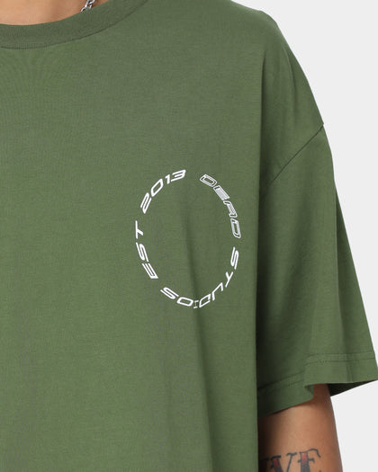 Dead Studios Razor Wire T-Shirt Olive Green