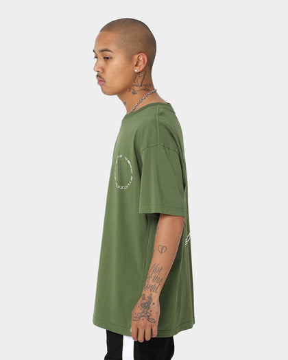 Dead Studios Razor Wire T-Shirt Olive Green
