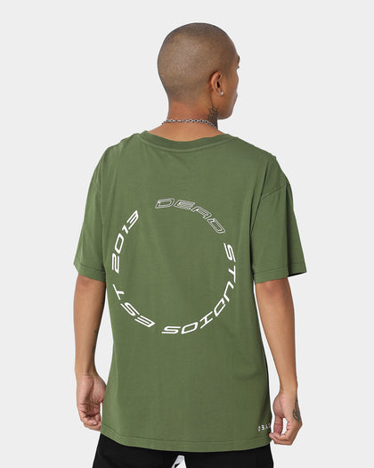 Dead Studios Razor Wire T-Shirt Olive Green