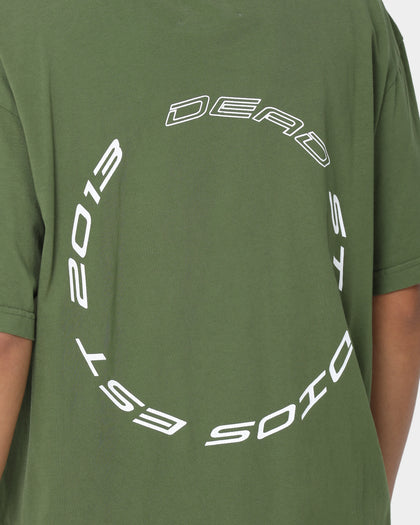 Dead Studios Razor Wire T-Shirt Olive Green