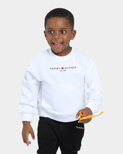Tommy Hilfiger Kid's Essential Sweatshirt White