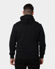 Fred Perry Hooded Zip Through Sweatshirt Black