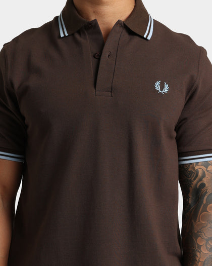 Fred Perry Twin Tipped Fred Perry Shirt Chocolate