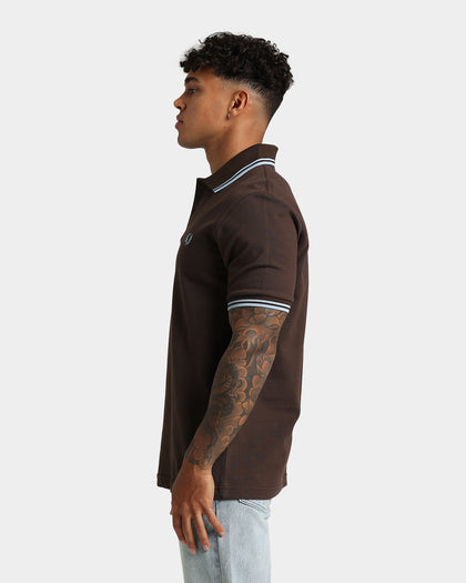 Fred Perry Twin Tipped Fred Perry Shirt Chocolate