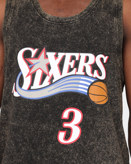 Mitchell & Ness Philadelphia 76ers Quintessential Acid Tank Black