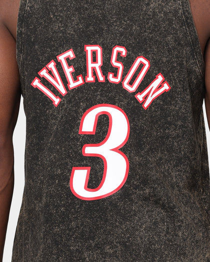 Mitchell & Ness Philadelphia 76ers Quintessential Acid Tank Black