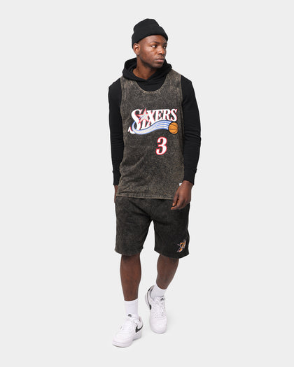 Mitchell & Ness Philadelphia 76ers Quintessential Acid Tank Black