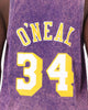 Mitchell & Ness Los Angeles Lakers Shaquille O'Neal #34 Quintessential Acid Tank Purple
