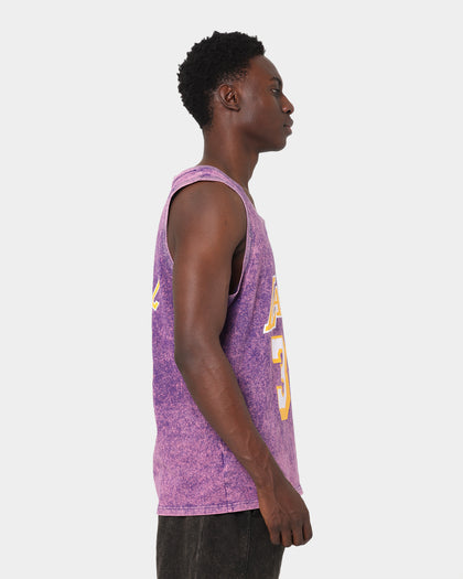 Mitchell & Ness Los Angeles Lakers Shaquille O'Neal #34 Quintessential Acid Tank Purple