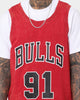 Mitchell & Ness Dennis Rodman #91 Quintessential Acid Tank Red