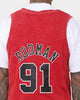 Mitchell & Ness Dennis Rodman #91 Quintessential Acid Tank Red