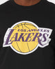 Mitchell & Ness Los Angeles Lakers Split Logo Repeat Long Sleeve T-Shirt Standard Black