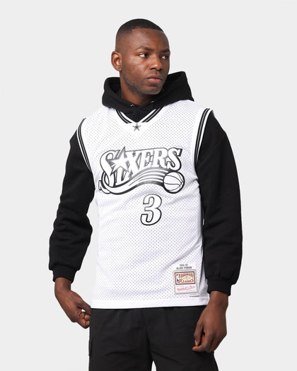 Mitchell & Ness Philadelphia 76ers Allen Iverson 1996-'97 #3 Swingman Jersey White