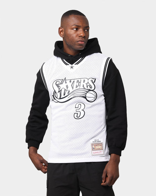 Mitchell & Ness Philadelphia 76ers Allen Iverson 1996-'97 #3 Swingman Jersey White